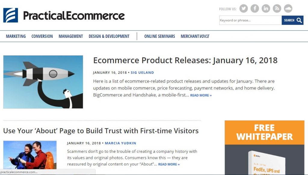 8 Best ECommerce Blogs To Follow For Every ECommerce Retailer